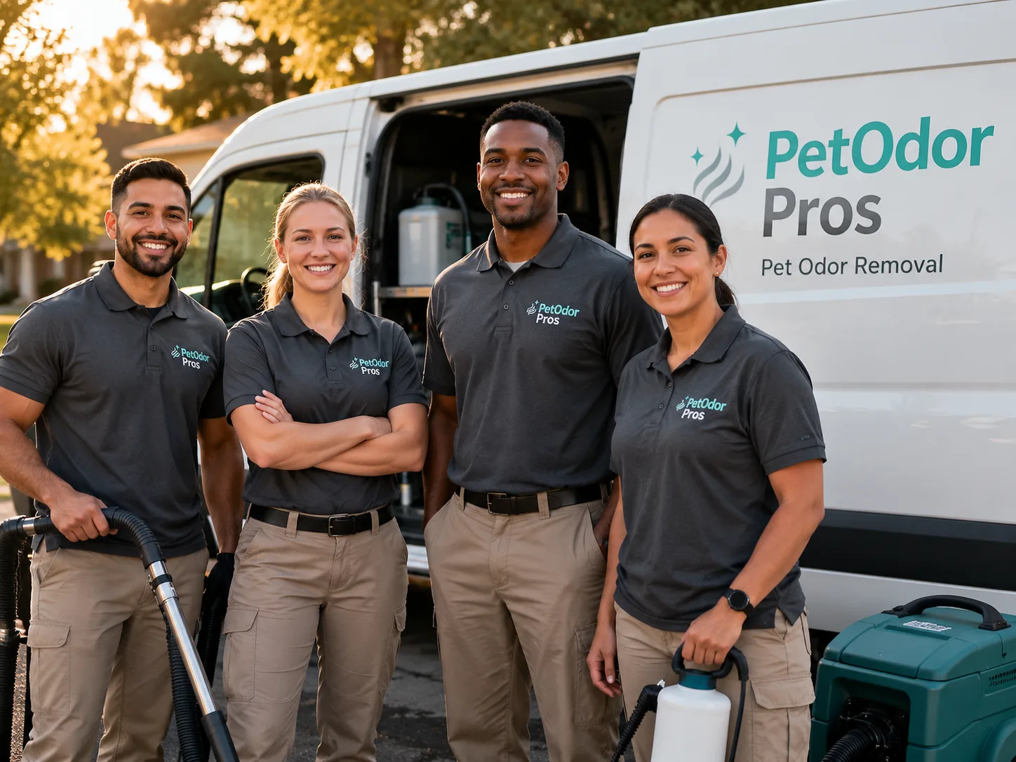 Pet Odor Removal team serving Oakley, CA